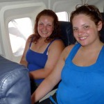 On the plane to Managua