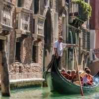 Meandering through the canals of Venice